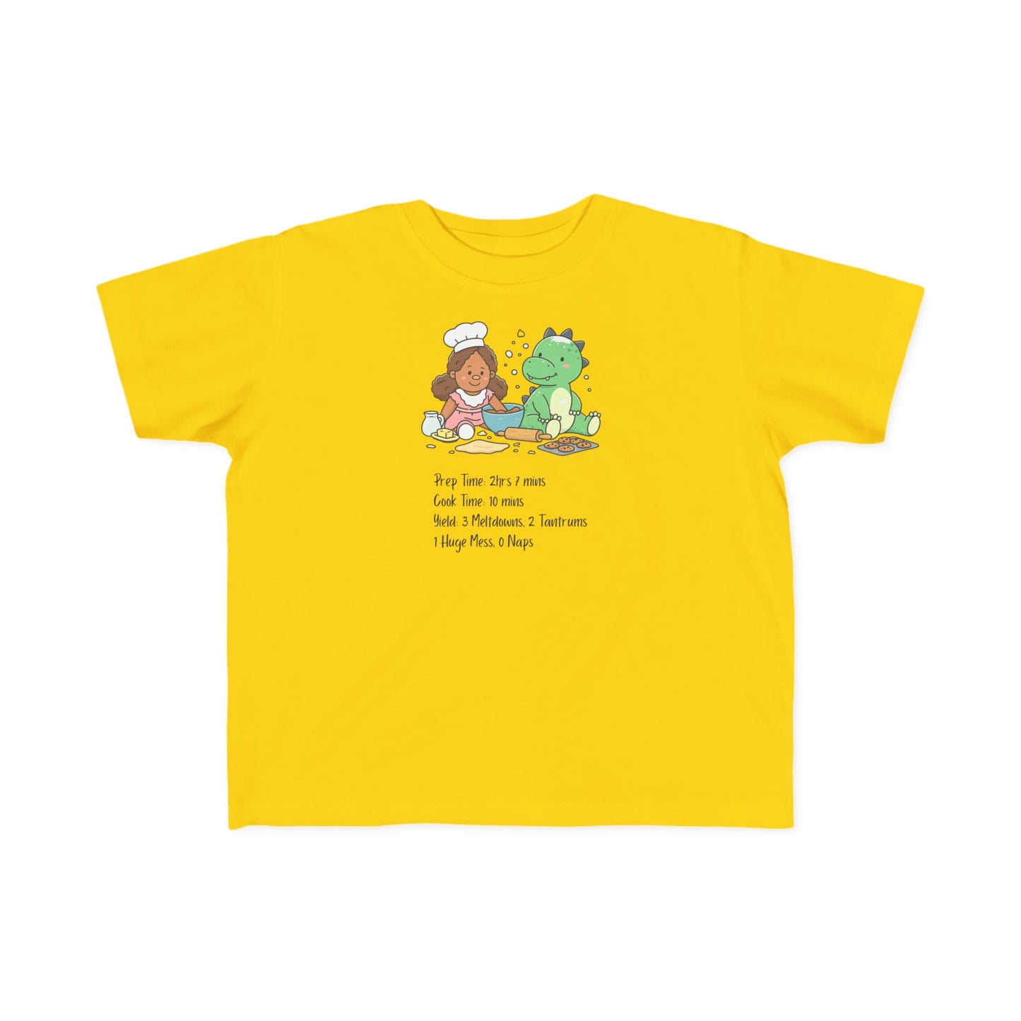 “Recipe for Chaos” Funny Kids Tee
