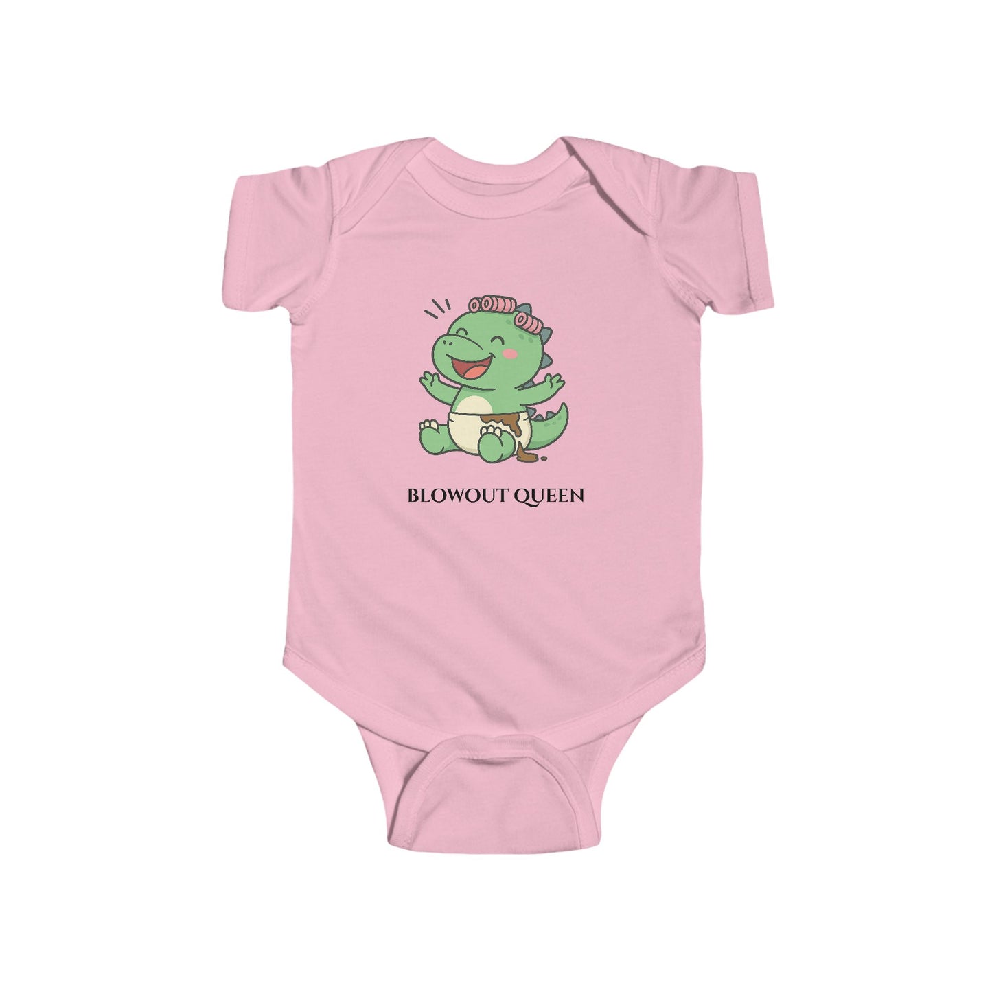 “Blowout Queen” Funny Baby Girl Bodysuit