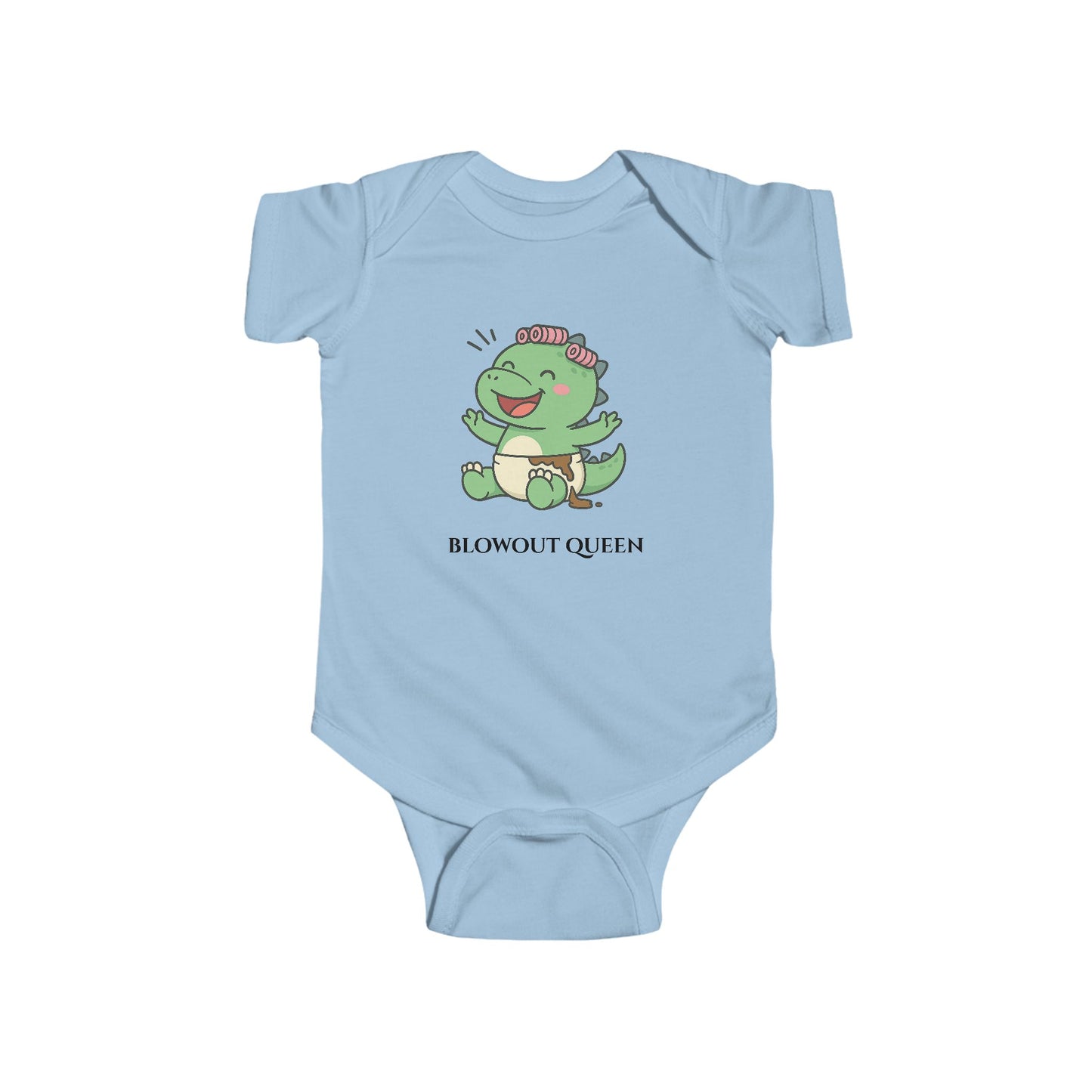 “Blowout Queen” Funny Baby Girl Bodysuit
