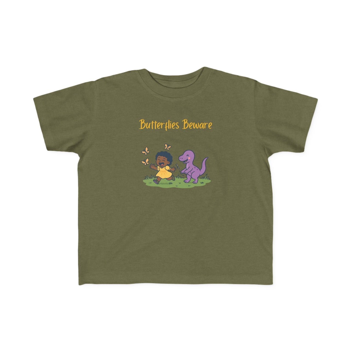 “Butterflies Beware” Playful Kids Tee