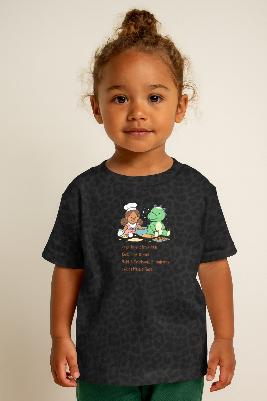 “Recipe for Chaos” Funny Kids Tee