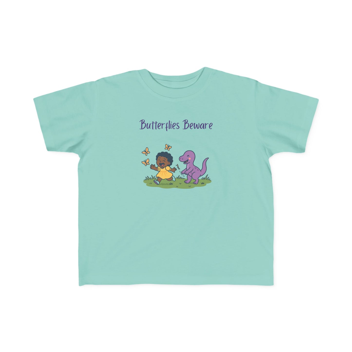 “Butterflies Beware” Playful Kids Tee