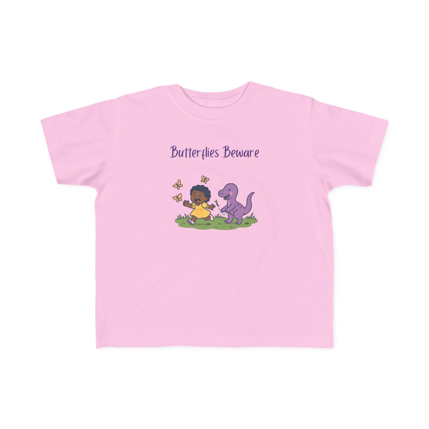 “Butterflies Beware” Playful Kids Tee