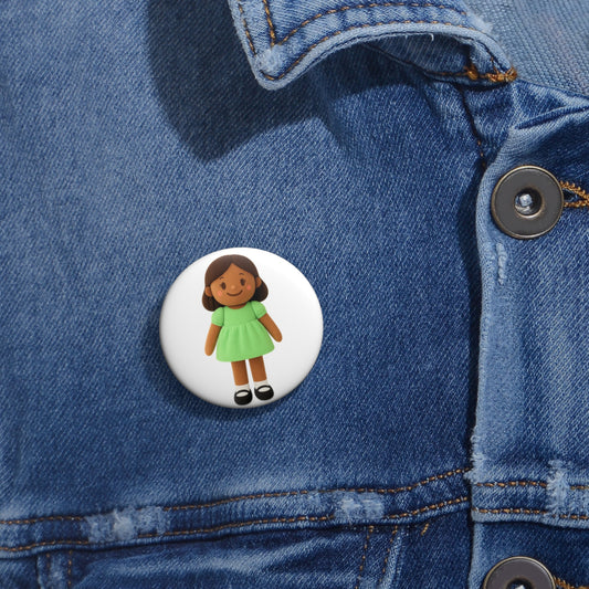 Amara Dolls & Dinosaurs Pin